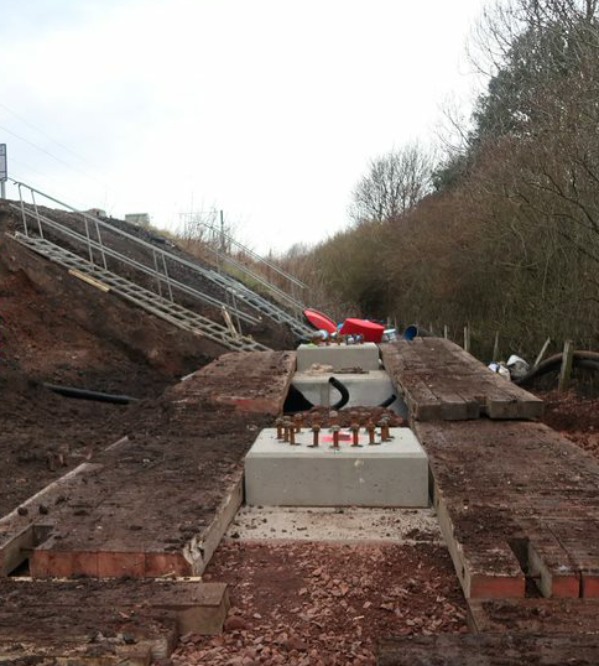 East Linton Station Construction - 2023-03-24